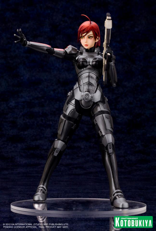 Illustration for article titled Japanese FemShep Statue is Surprisingly Unsexy